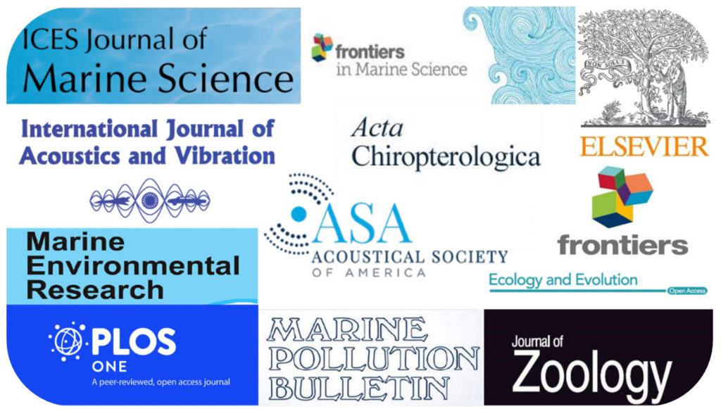 Some of the peer-reviewed journals with which OSC has published scientific papers in the past sixteen years of activity. © OSC (2020).