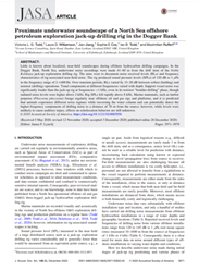 Proximate measurements of acoustic emissions associated with the installation and operation of an exploration jack-up drilling-rig in the North Sea (PDF)